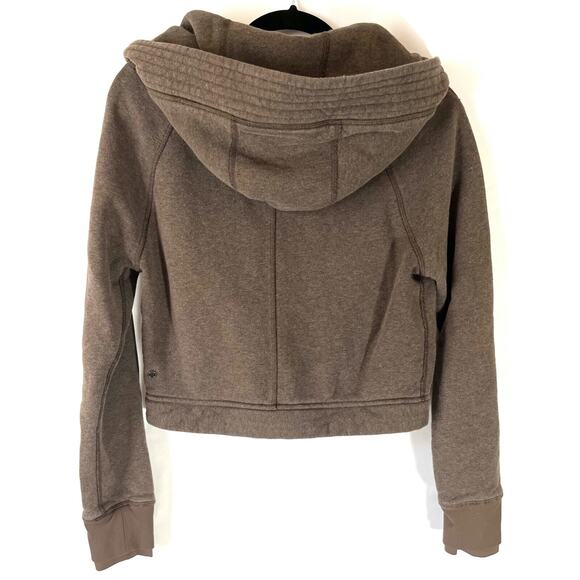 Lululemon Long & Short of It Hooded Convertible Cropped/Long Jacket Women's 4 - Picture 7 of 11